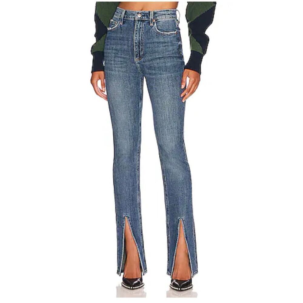 Pistola woman’s 14 (33) Colleen High Rise Slim Flare in Willow long & lean